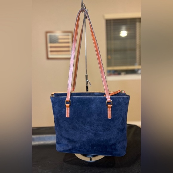 DOONEY & BOURKE Tote Navy suede - Picture 4 of 16